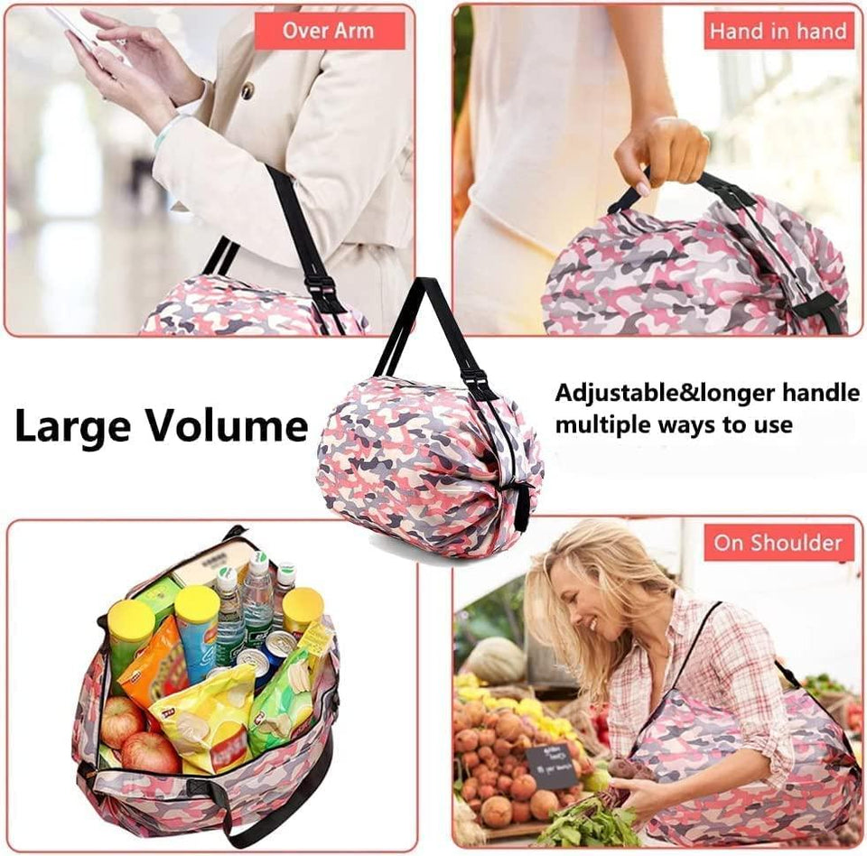 Veas Two Pieces Foldable Shopping Bag