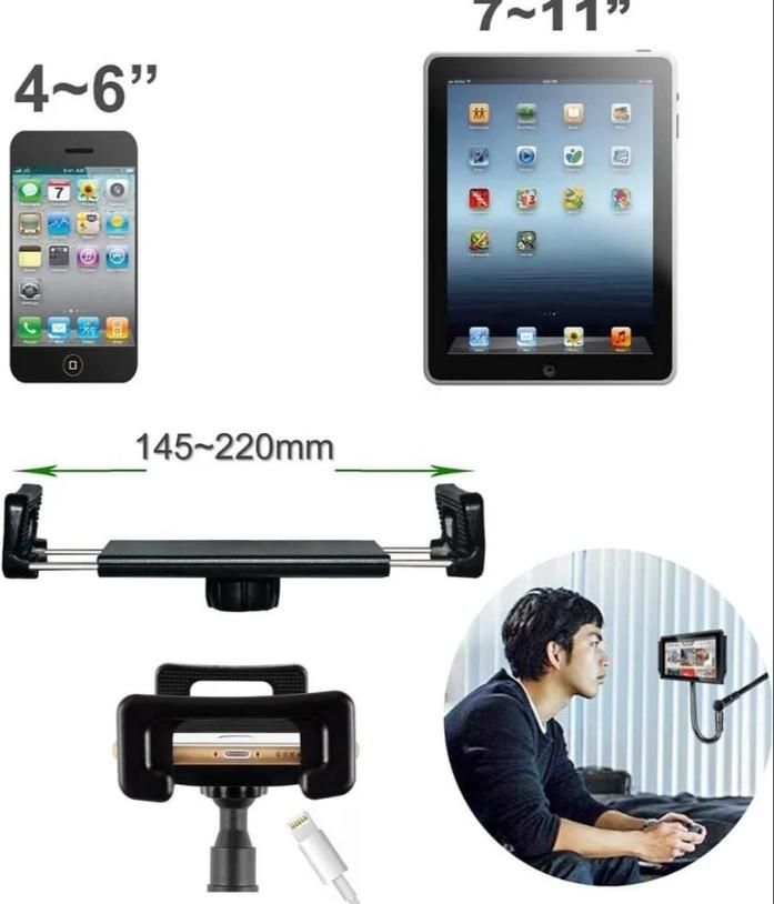 Vmun Mobile Phone & Tablet Stand-Flexible Clip
