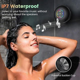 VEAS Large Suction Cup Waterproof Bluetooth Speaker