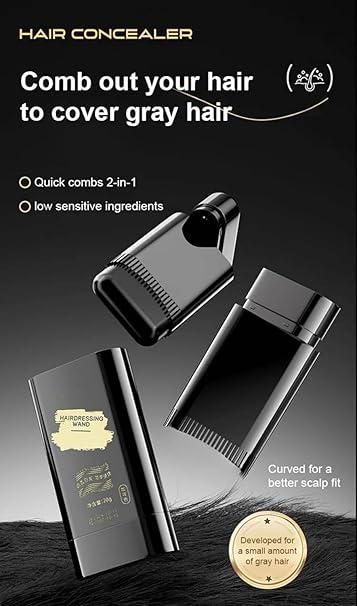 Veas Covering White Hair 20gm - Black