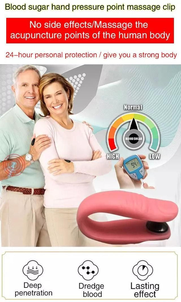 V Sugar Control LI4 Acupressure Point Clip