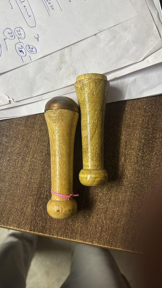 Veas Kansa Face Massager Wood Handle