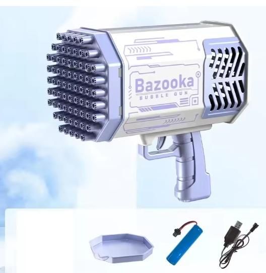 Veas Bubble Gun Machine Kids Automatic Soap Based Bubble Blower