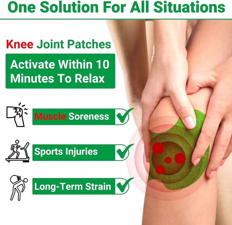 V Knee Patches -“Relief from Pain, Swelling & Stiffness in Just Minutes!”