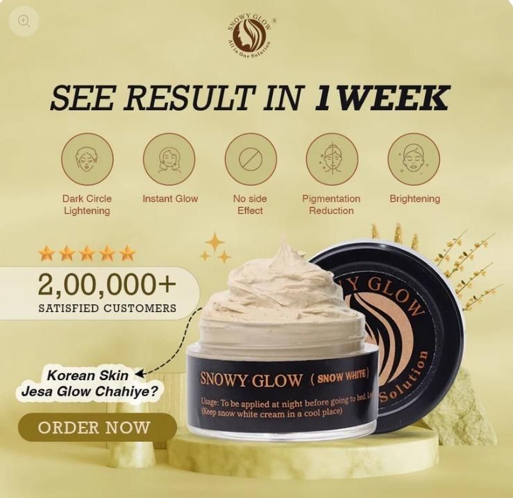 Vmun Snowy Glow face Cream 100ml