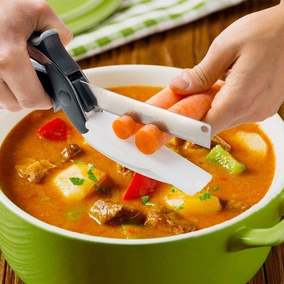 V Cleaver Cutter - “Cut Veggies in Seconds with This Genius Kitchen Tool 🍅”
