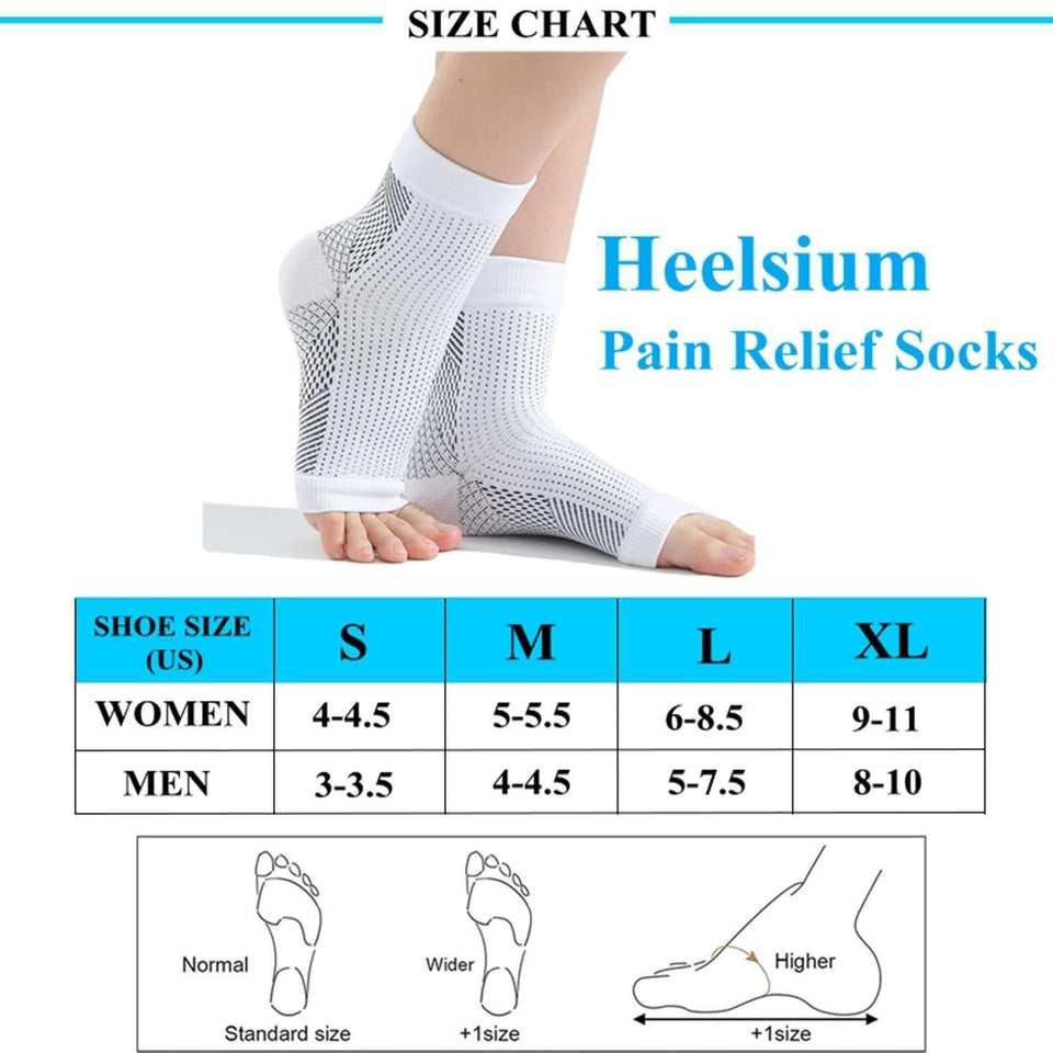 Vmun Neuropathy Socks for Women and Men for Relief Swollen Feet and Ankles