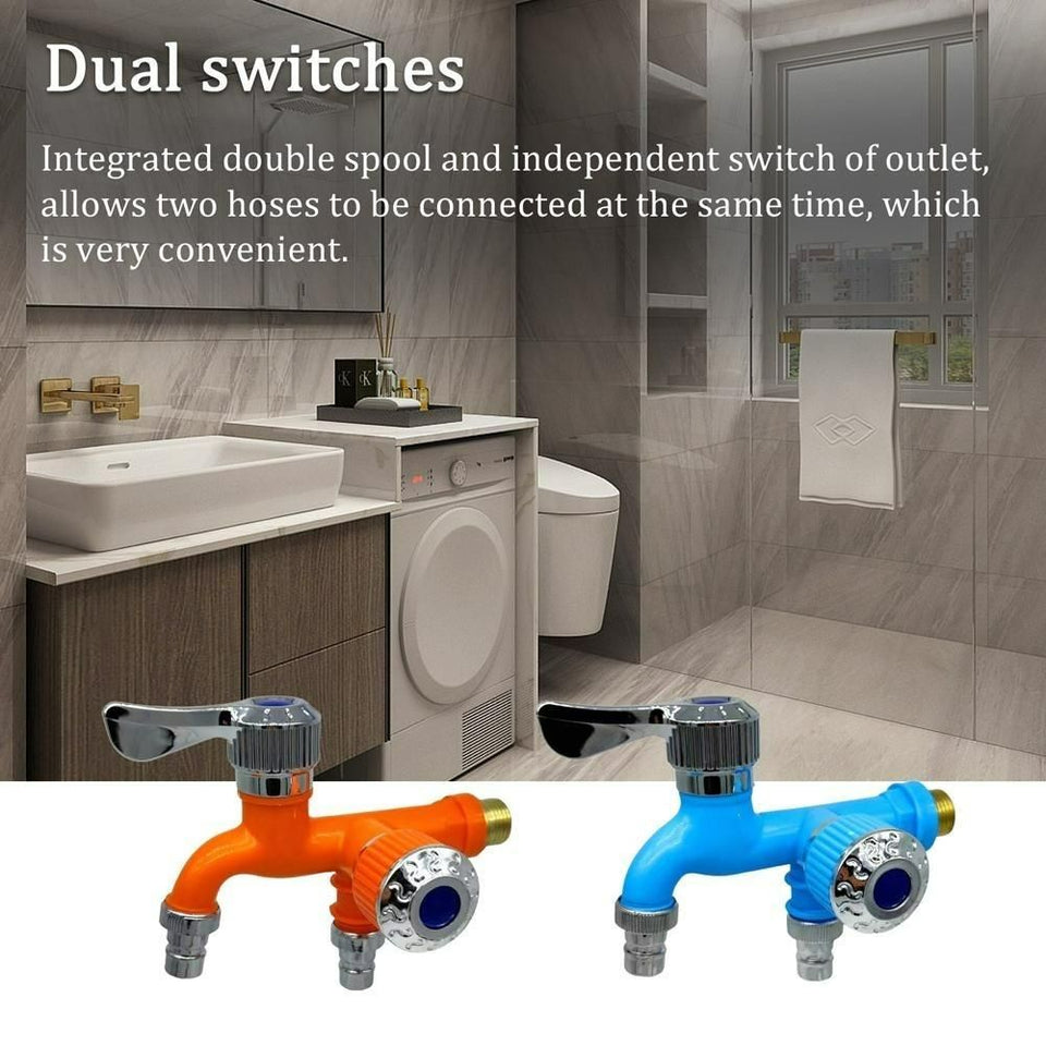 Veas Dual Control 2-in-1 Multi-Functional Faucet